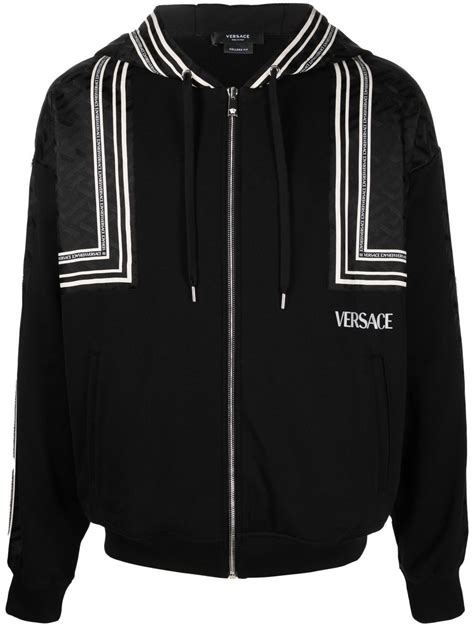 versace hooded sport jacket|Versace jacket price.